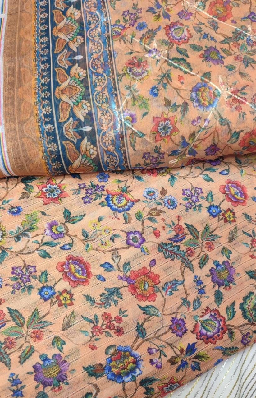 Doria Lawn Chiffon Dupatta 3 Pcs