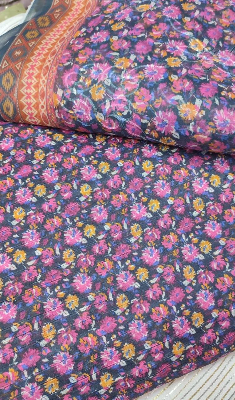 Doria Lawn Chiffon Dupatta 3 Pcs