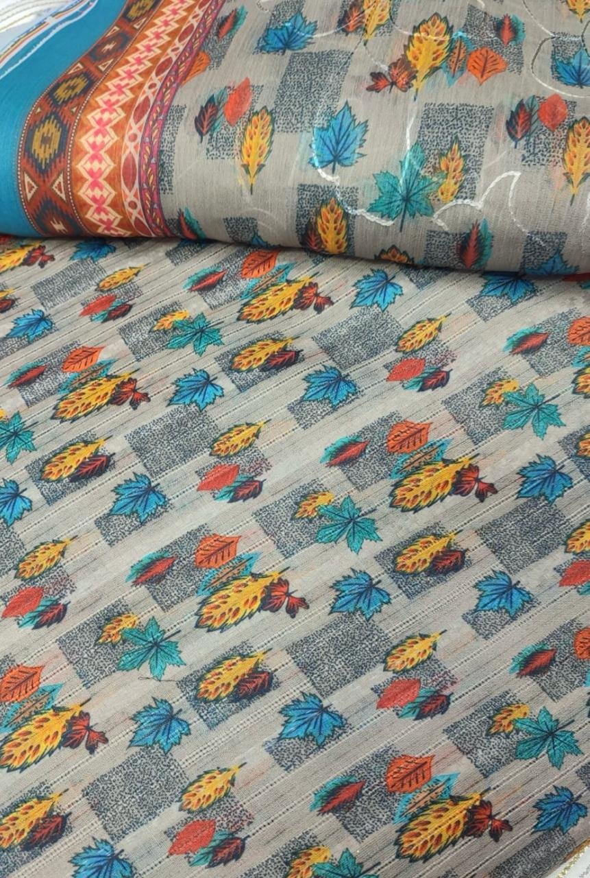 Doria Lawn Chiffon Dupatta 3 Pcs