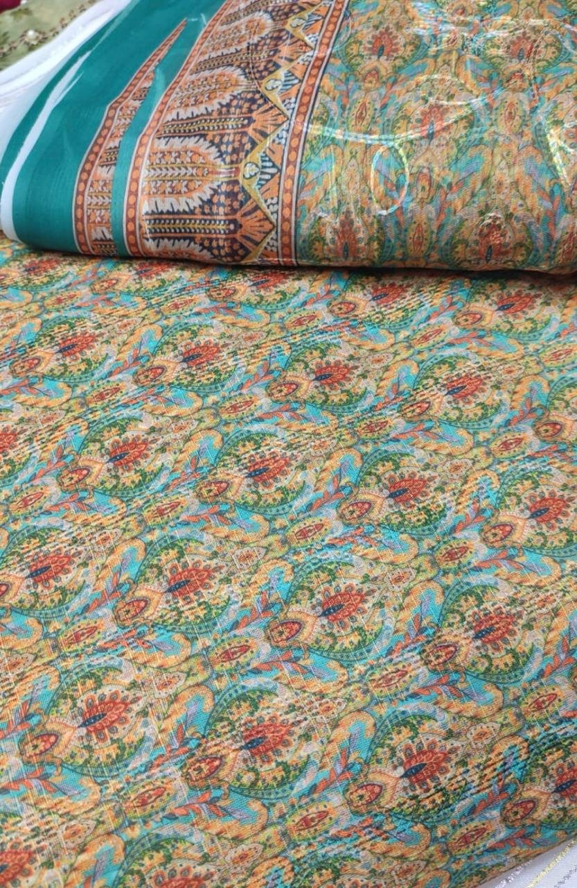 Doria Lawn Chiffon Dupatta 3 Pcs