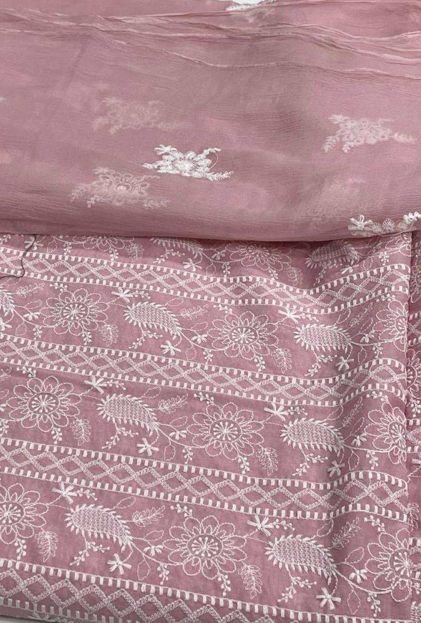 BAREEZE LAWN EMBROIDERED 3 PCS