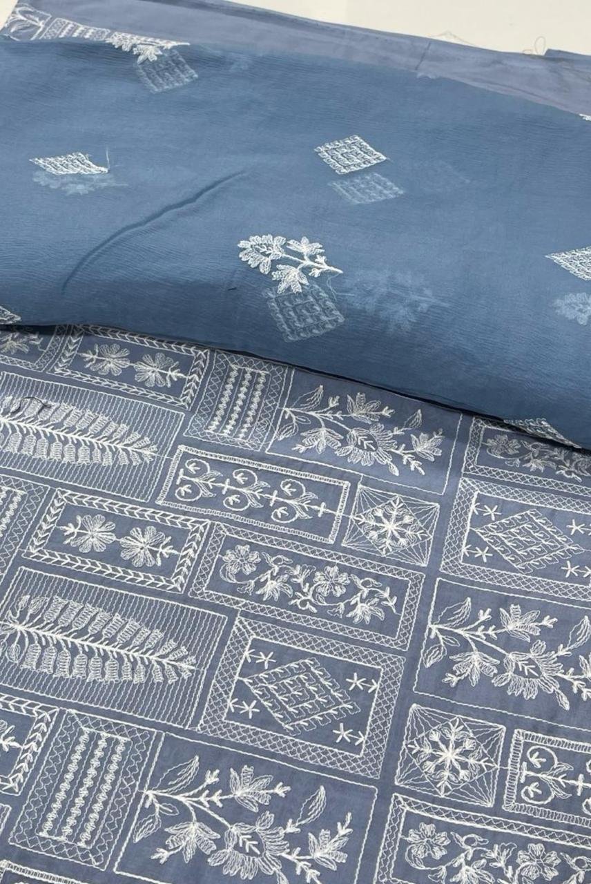 BAREEZE LAWN EMBROIDERED 3 PCS