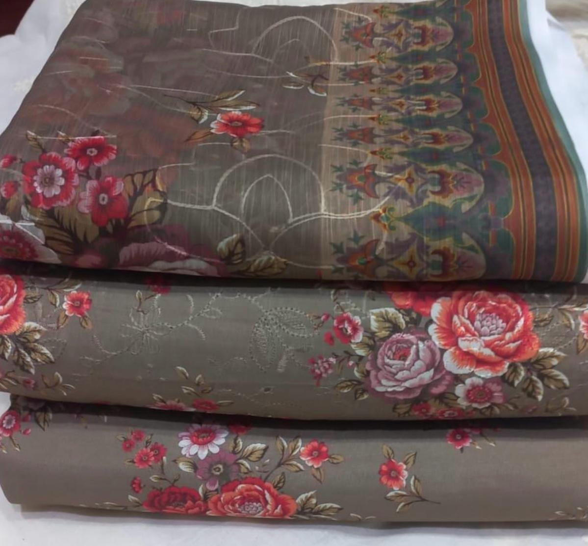 SWISS LAWN CHICKENKARI 3 PCS