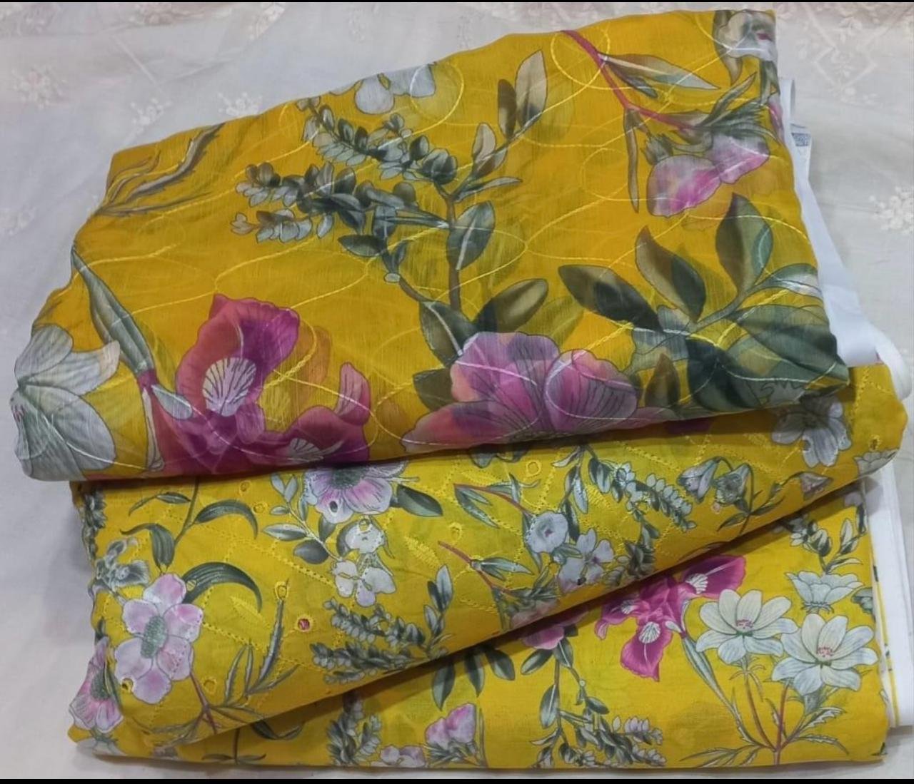 SWISS LAWN CHICKENKARI 3 PCS