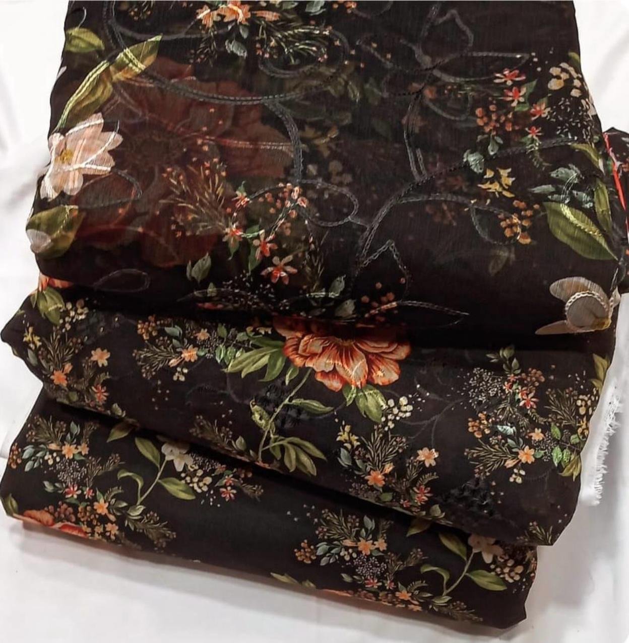 SWISS LAWN CHICKENKARI 3 PCS