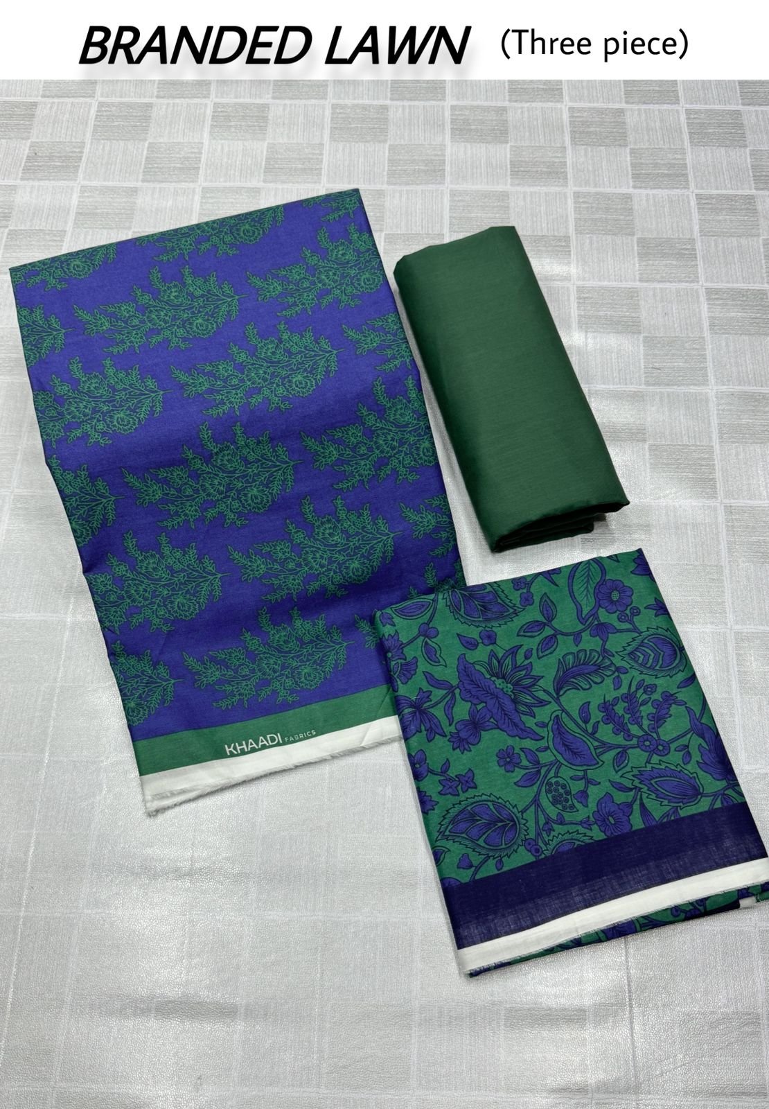 ORIGNAL BRANDED LAWN 3PIECE