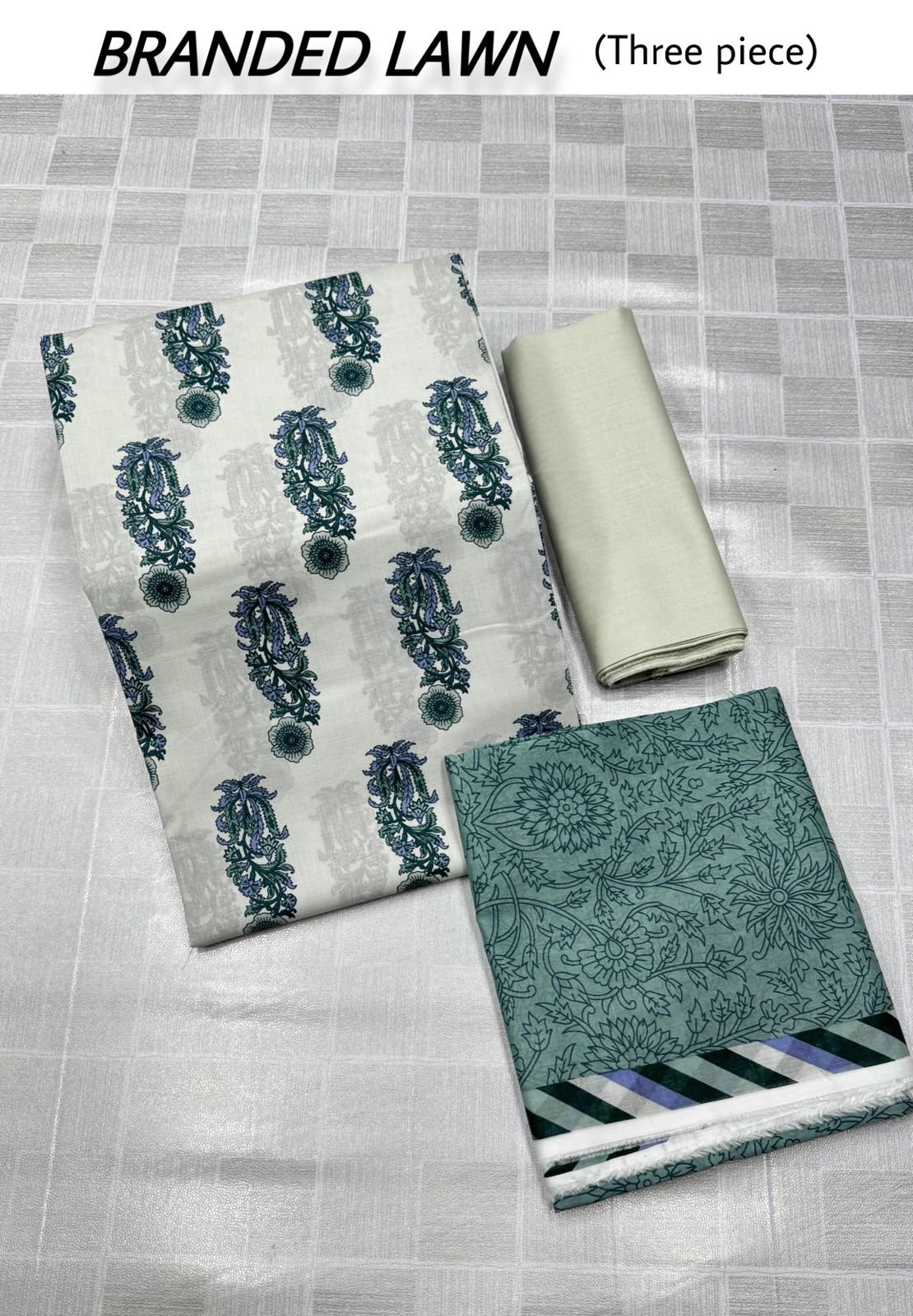 ORIGNAL BRANDED LAWN 3PIECE