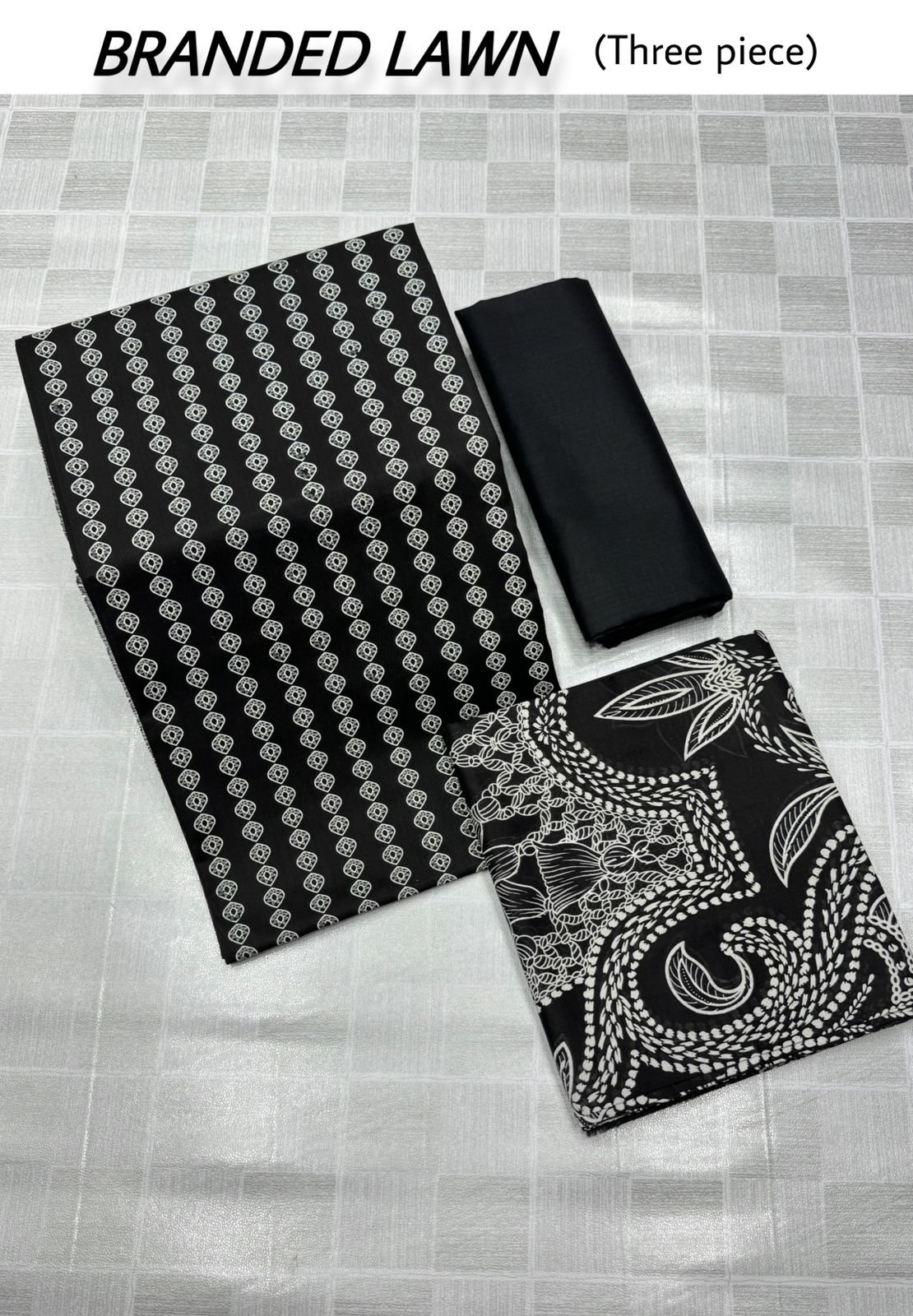 ORIGNAL BRANDED LAWN 3PIECE