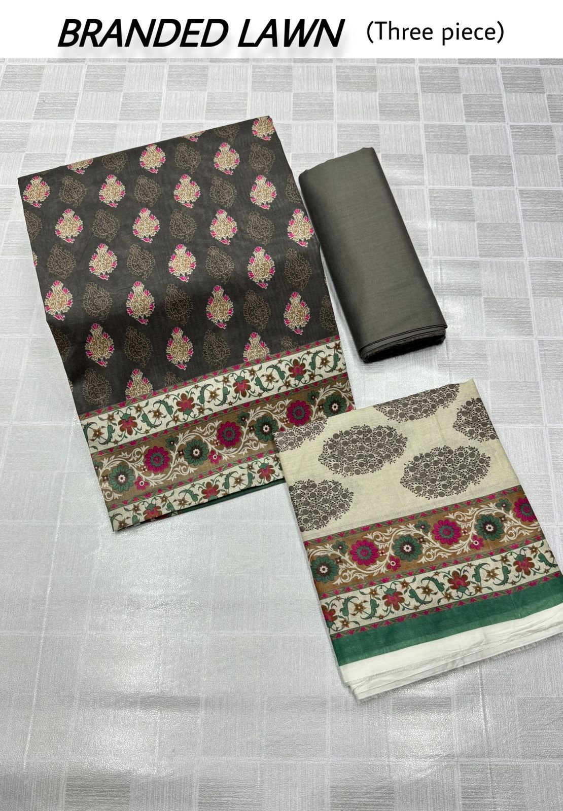 ORIGNAL BRANDED LAWN 3PIECE