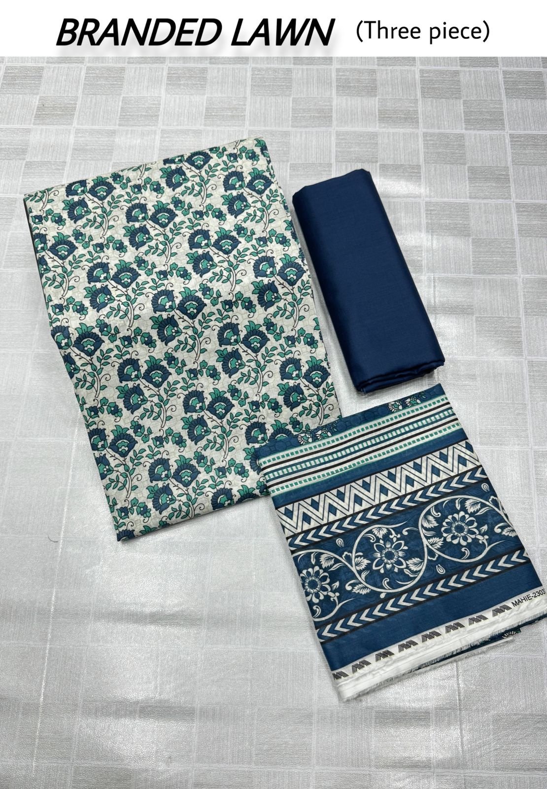 ORIGNAL BRANDED LAWN 3PIECE