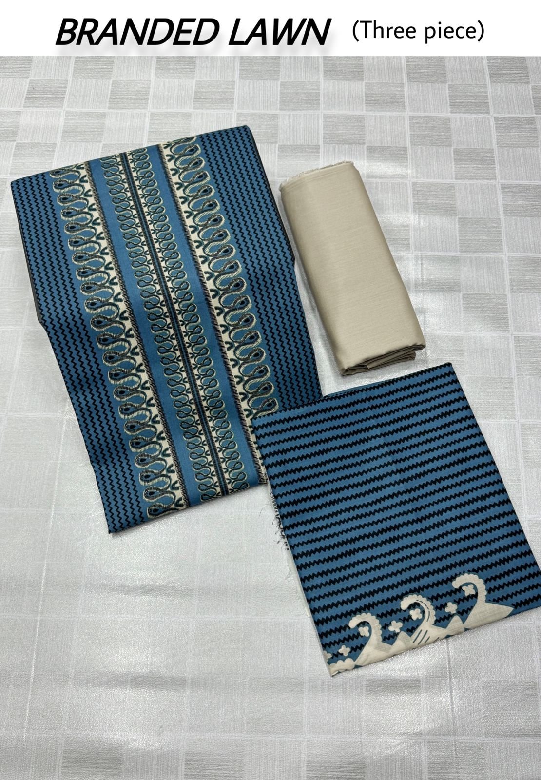 ORIGNAL BRANDED LAWN 3PIECE