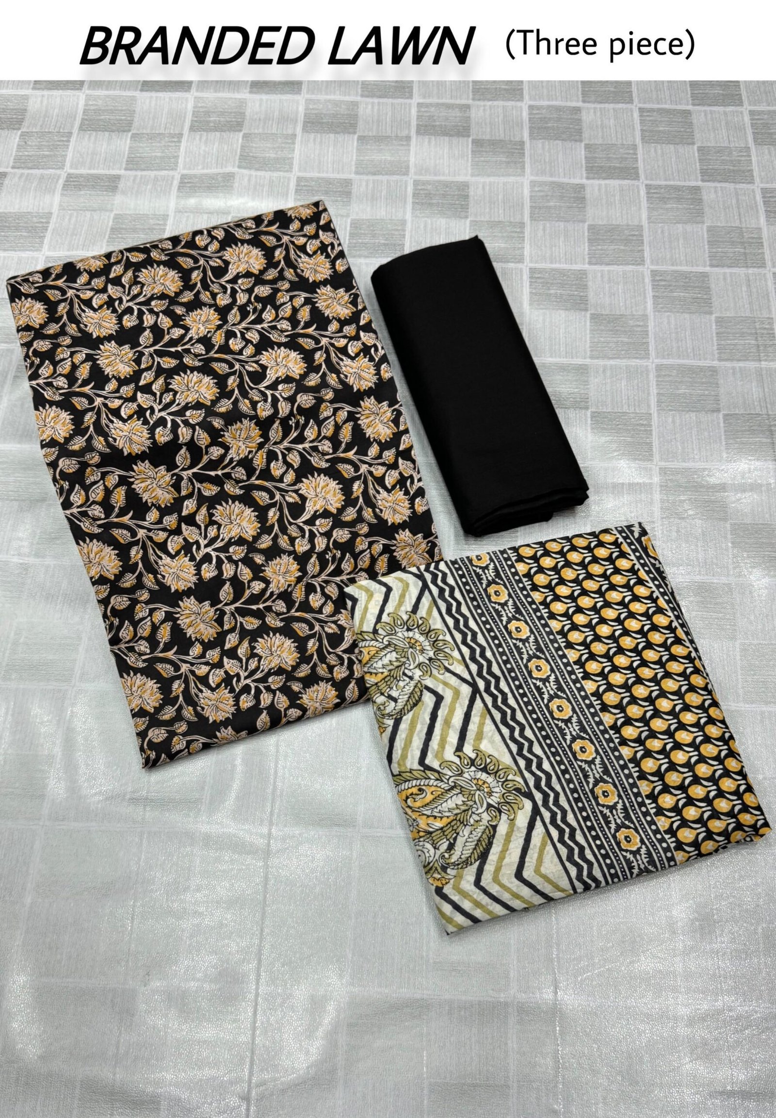 ORIGNAL BRANDED LAWN 3PIECE