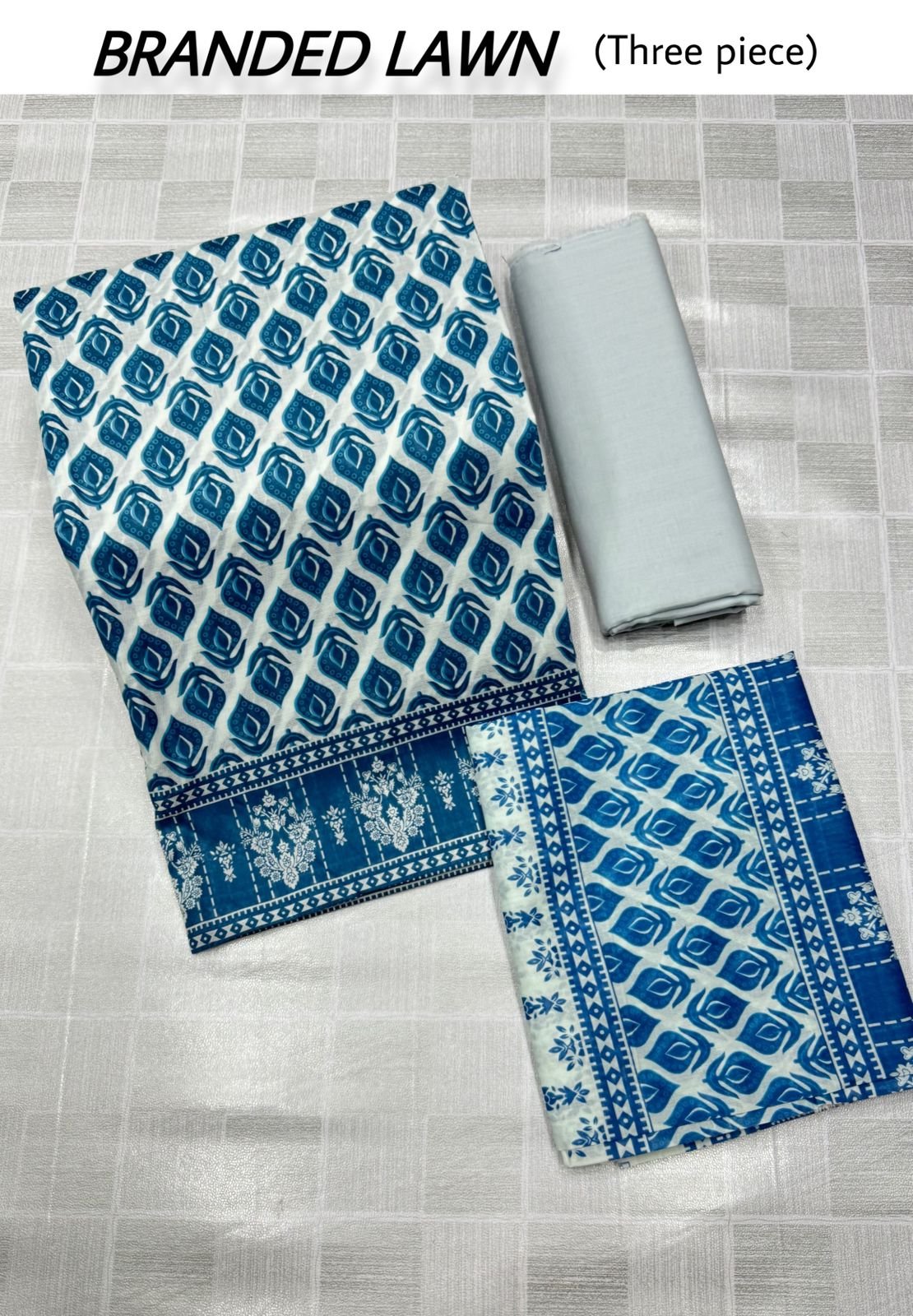 ORIGNAL BRANDED LAWN 3PIECE