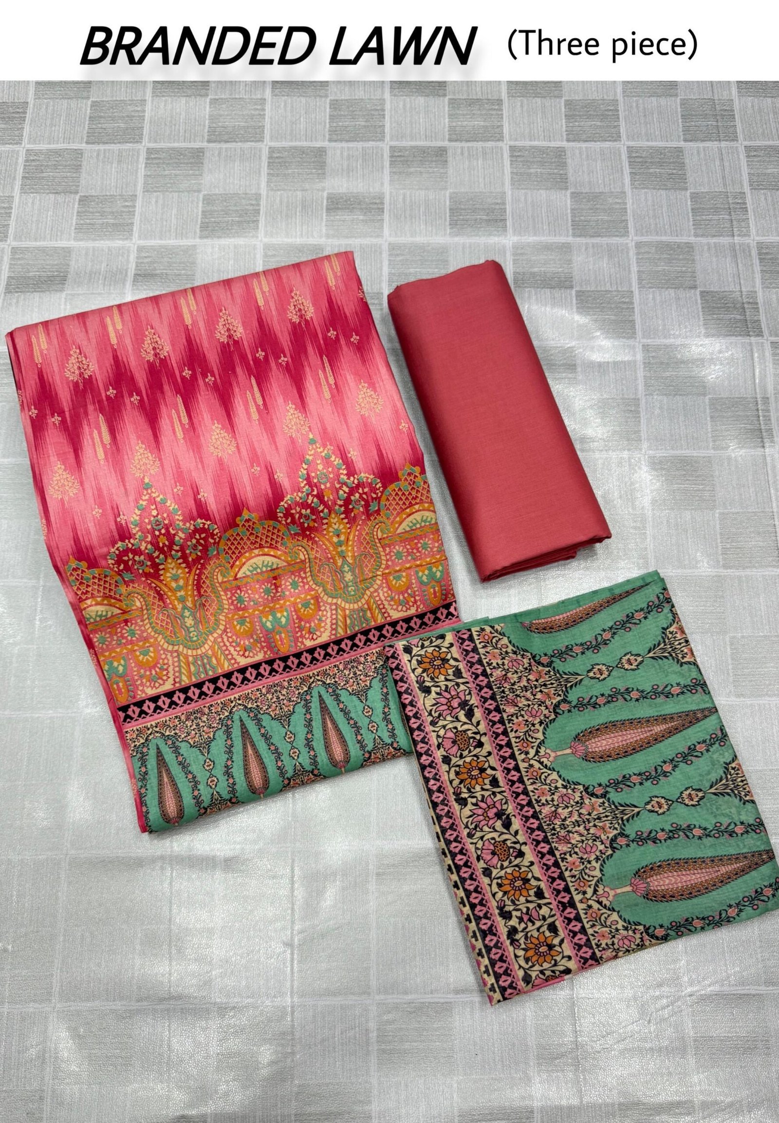 ORIGNAL BRANDED LAWN 3PIECE