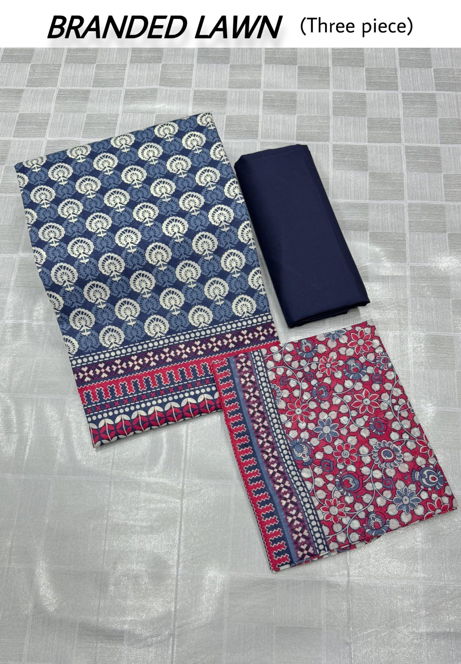 ORIGNAL BRANDED LAWN 3PIECE