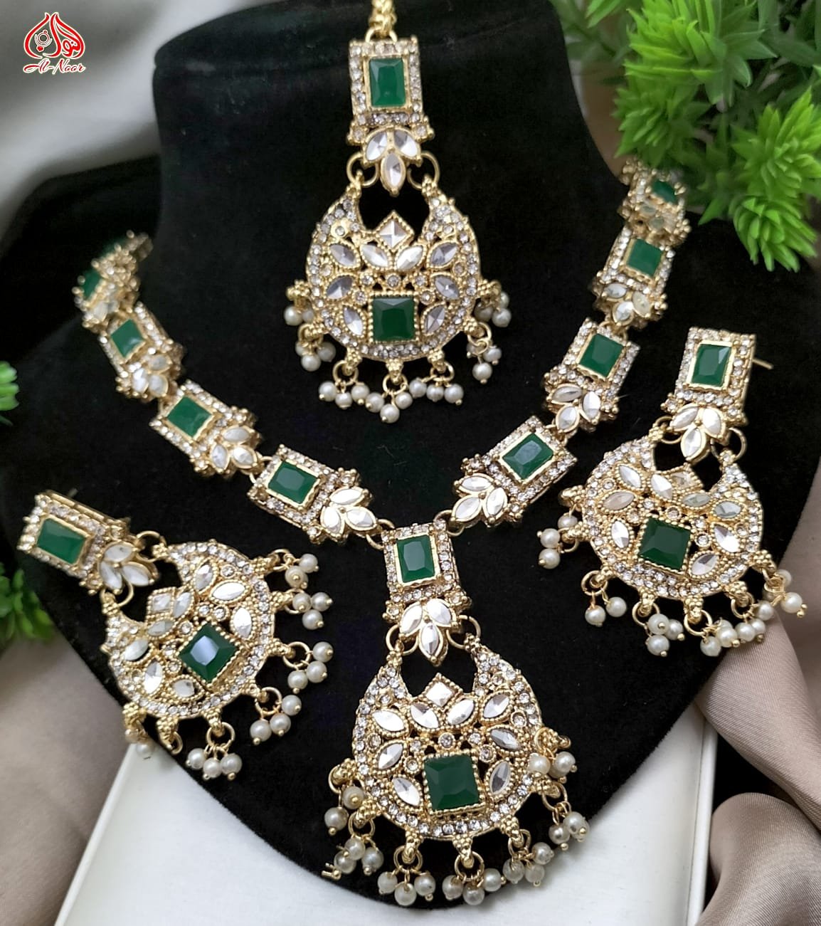 New fancy zarcoon gajra mala set Best quality