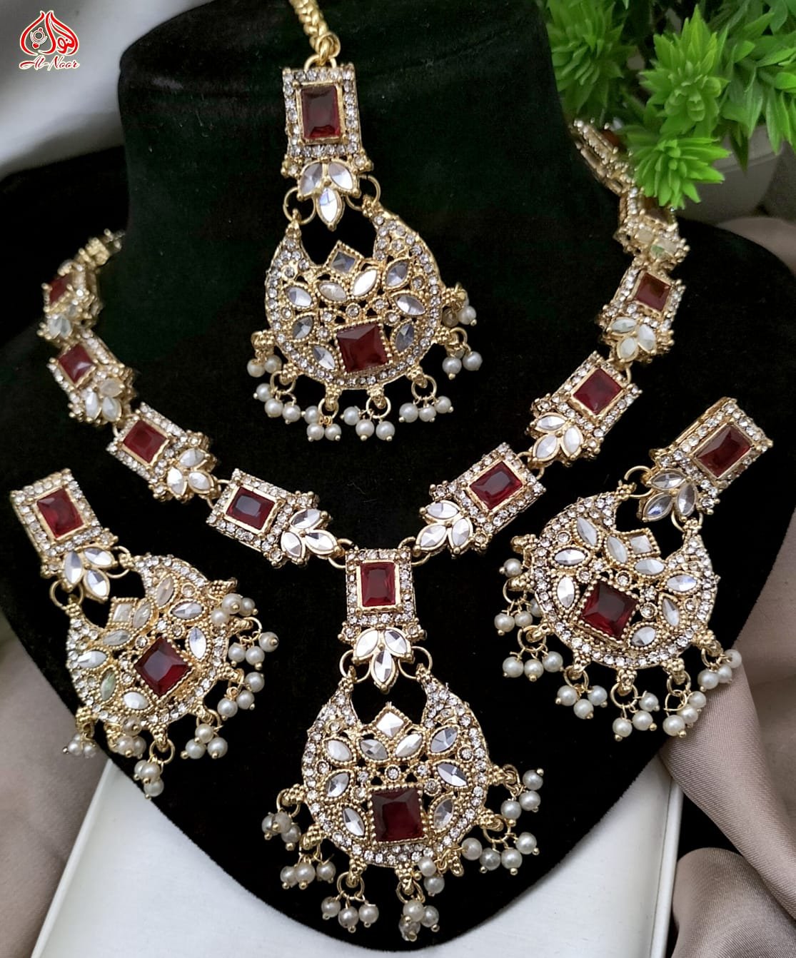New fancy zarcoon gajra mala set Best quality