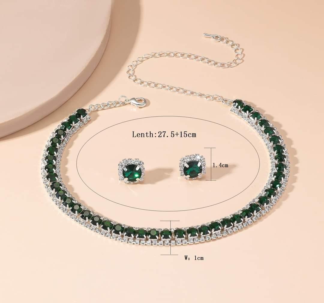 Imported Circled Layered Necklace set