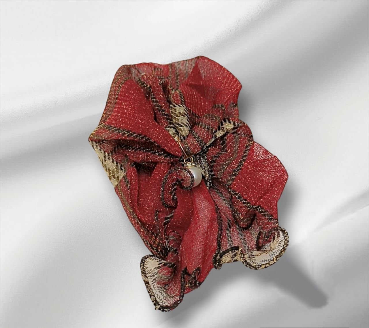 Neack Collar Print Shiny Variety Loof Scarf