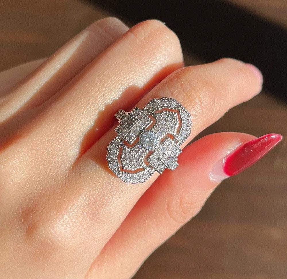 Imported Rectangle Ring