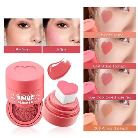 Mocallure Liquid Blush With Stamp Different Shades