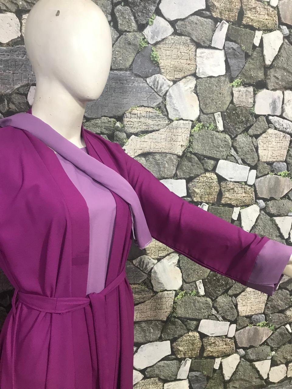 New Stylish Joint Upper Abaya