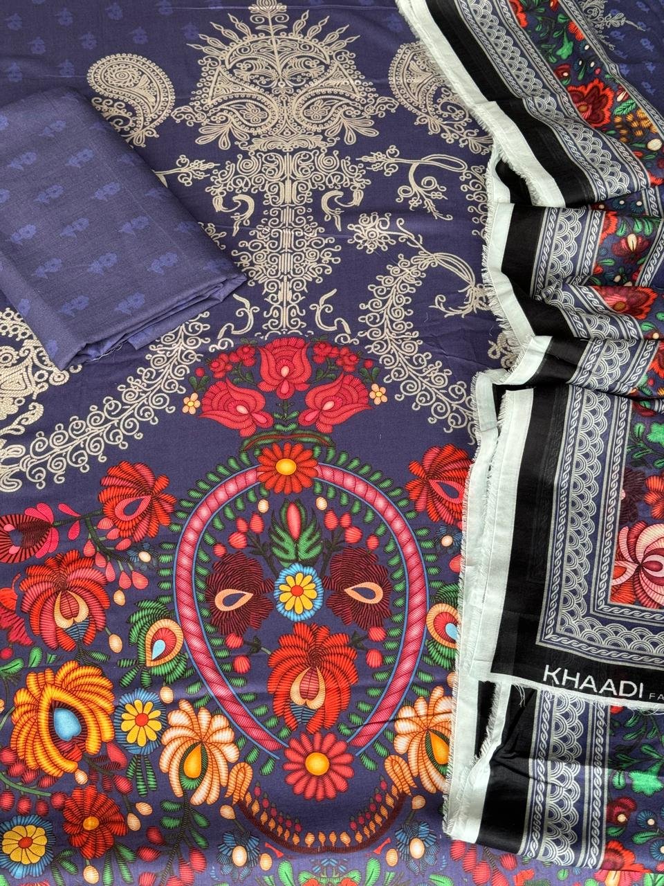 3 Piece Un-Stitched Collection By KHAADI