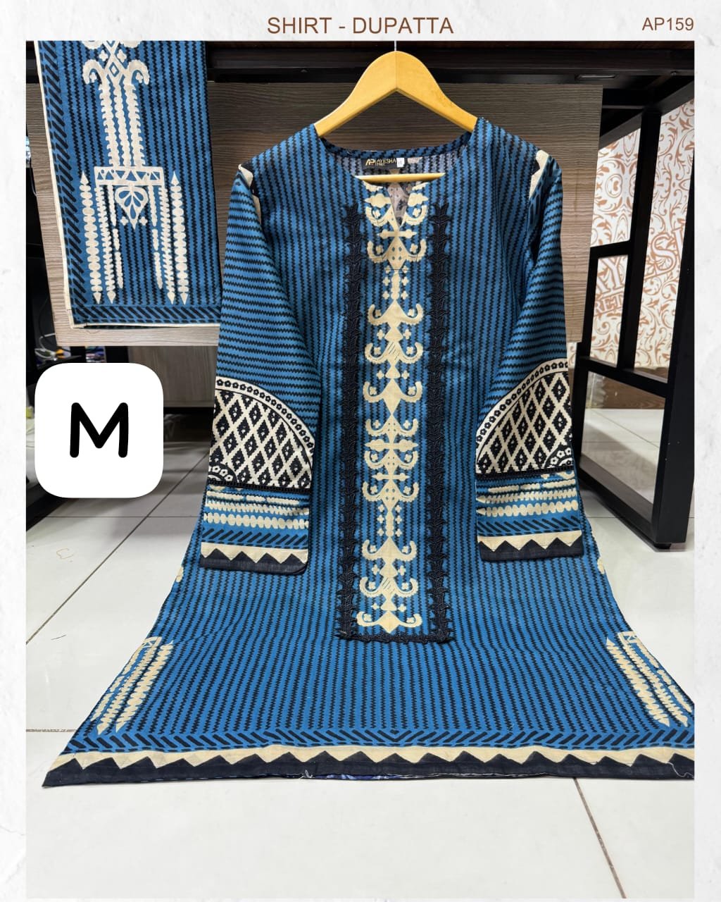 LAWN 2 PIECE STICHED