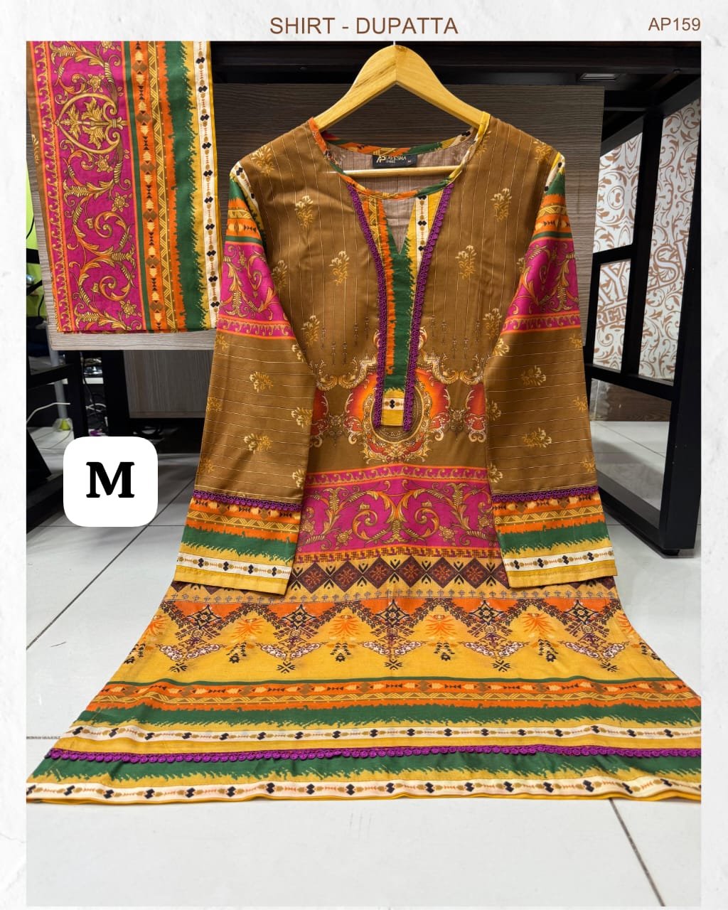 LAWN 2 PIECE STICHED