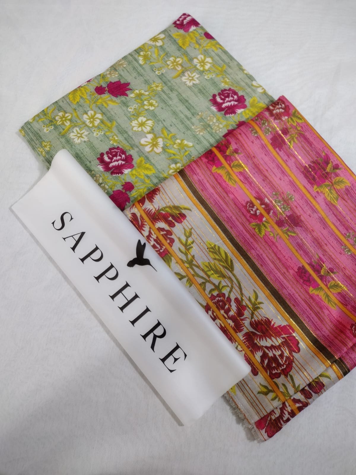 3 Pcs LAWN WITH DIAMOND DUPATTA