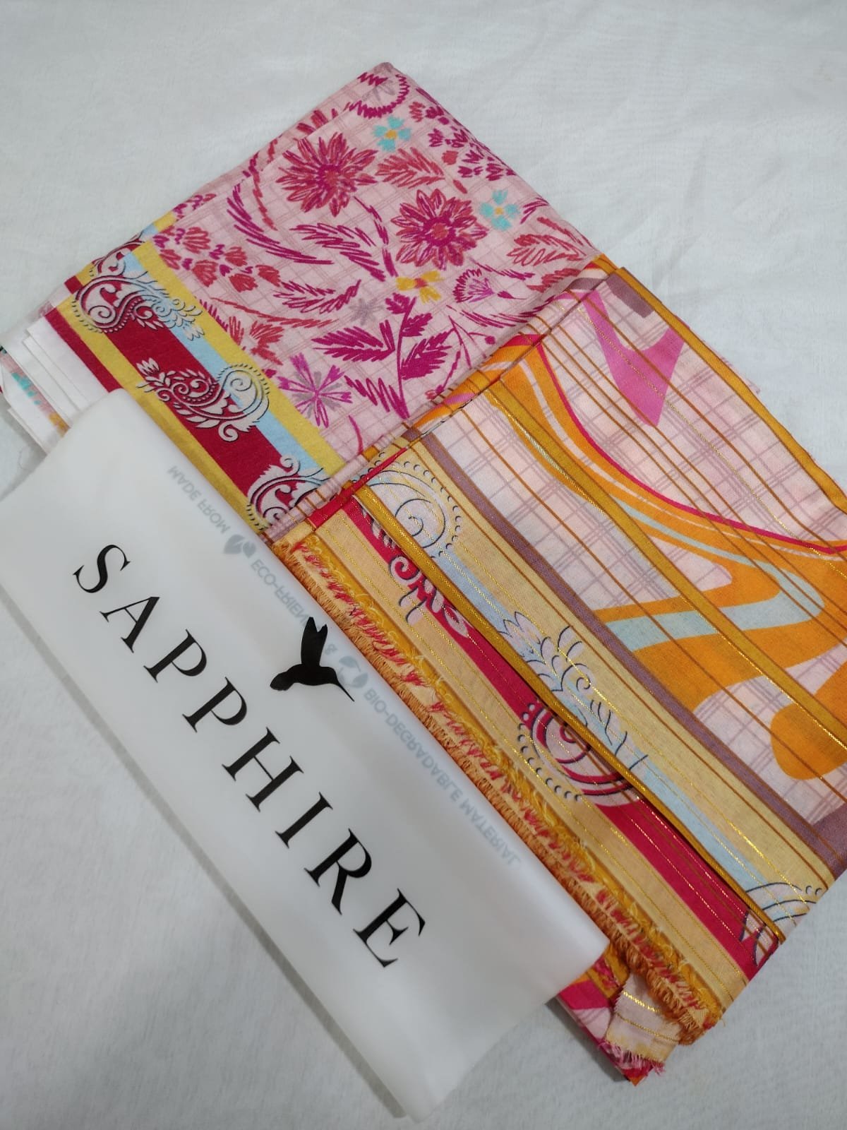 3 Pcs LAWN WITH DIAMOND DUPATTA