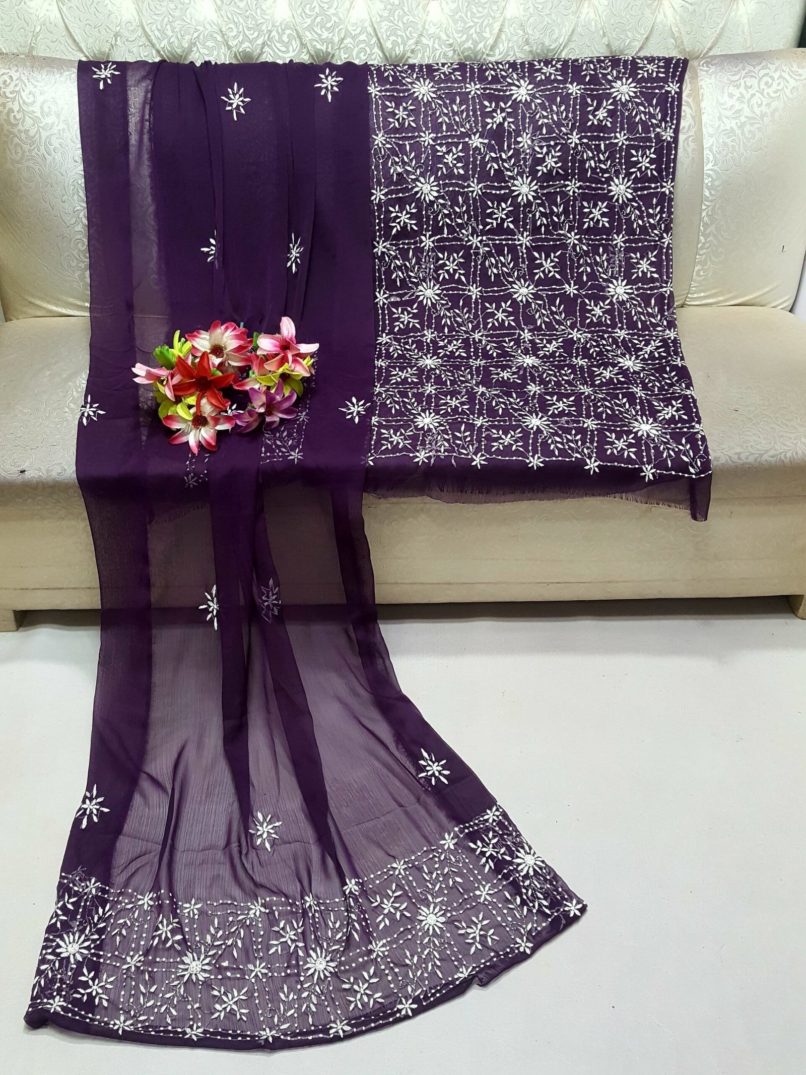 Handmade Embroidered Chiffon Collection