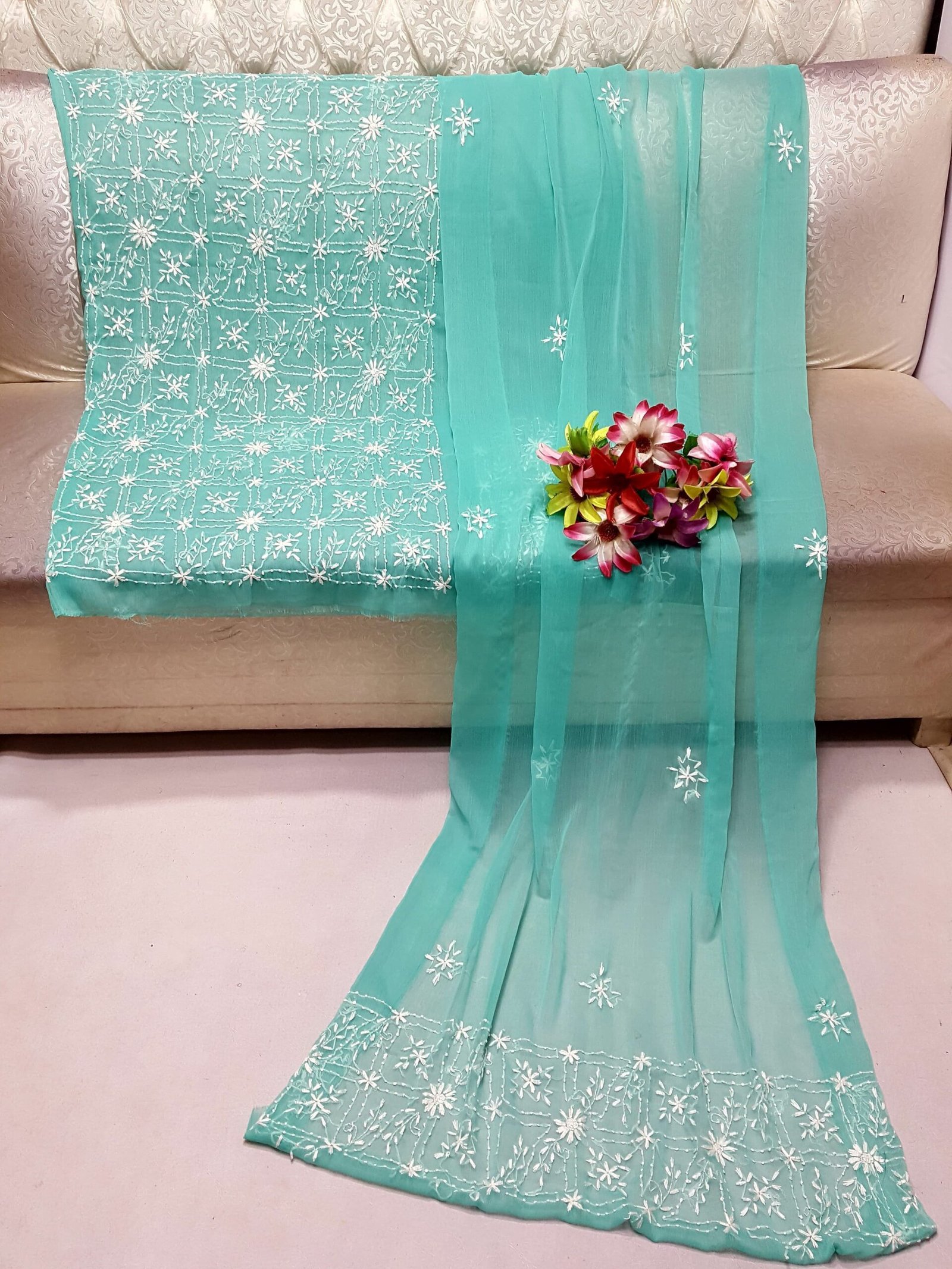 Handmade Embroidered Chiffon Collection