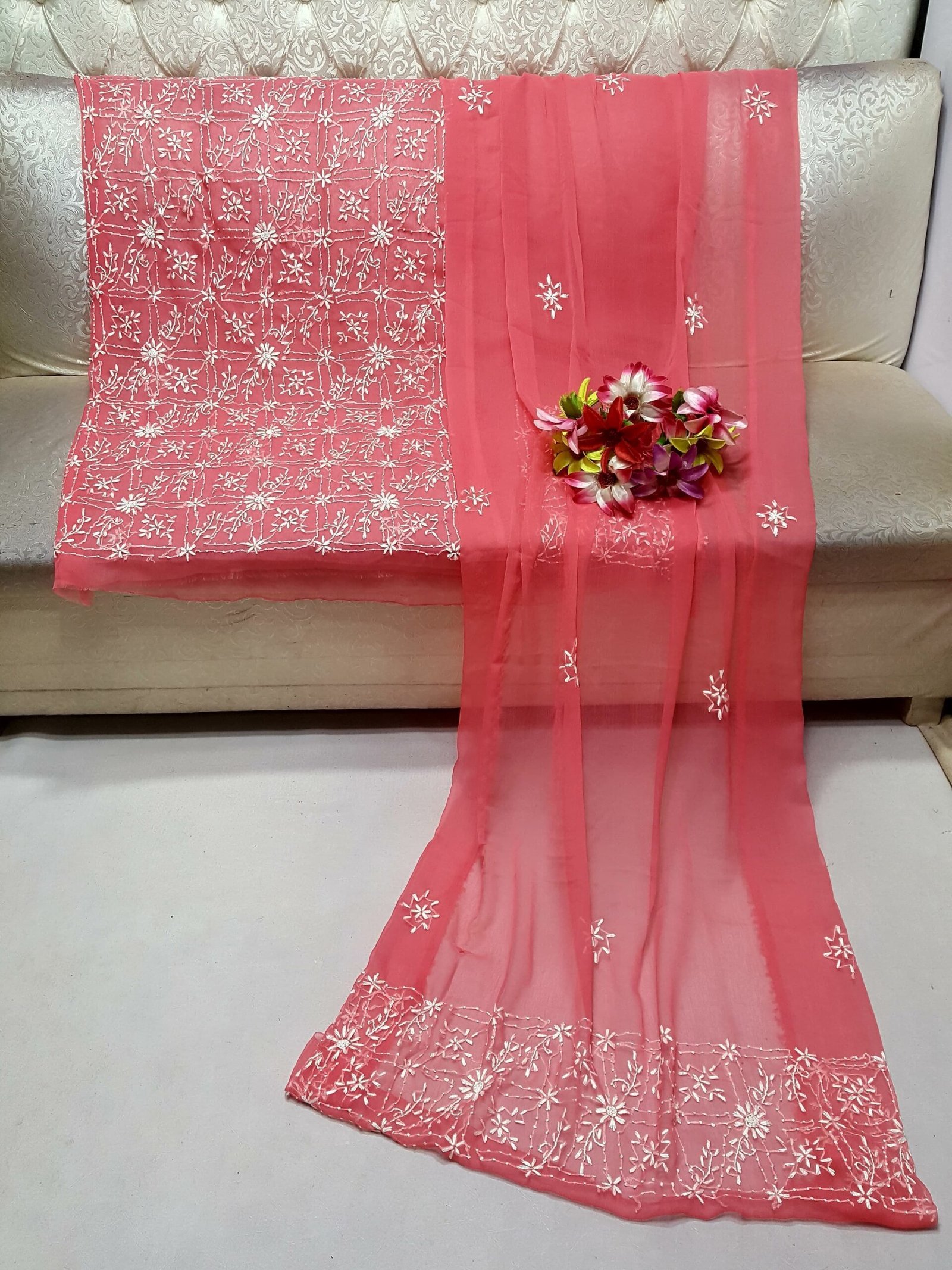 Handmade Embroidered Chiffon Collection