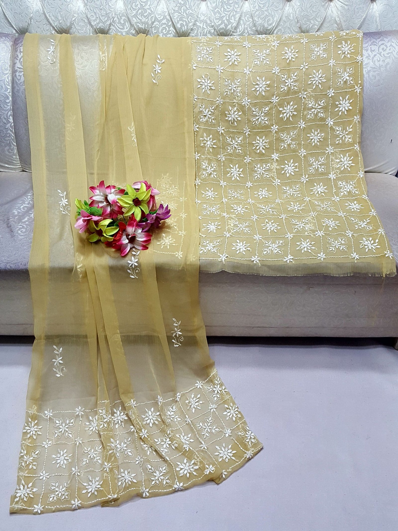 Handmade Embroidered Chiffon Collection