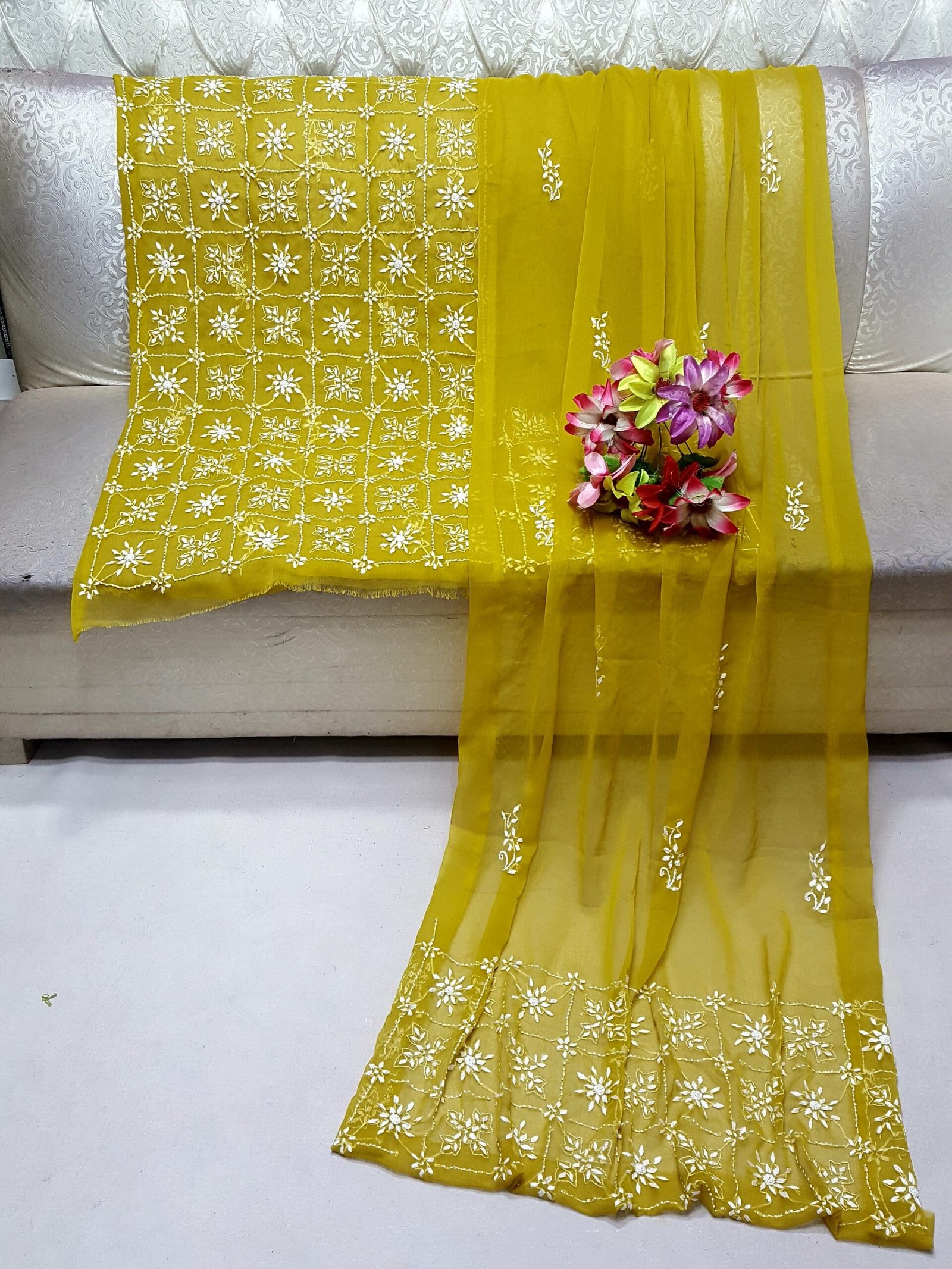 Handmade Embroidered Chiffon Collection