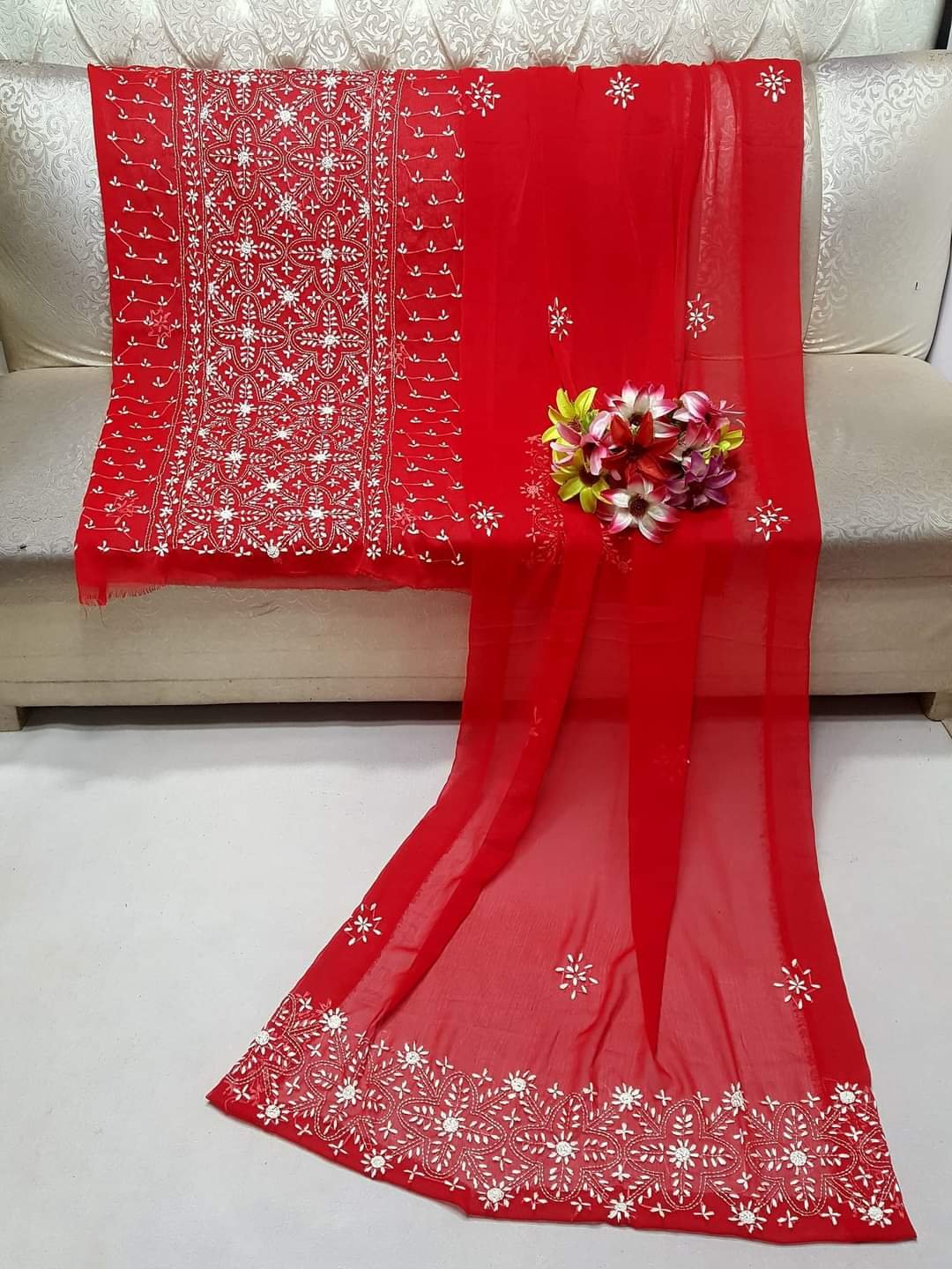 Handmade Embroidered Chiffon Collection