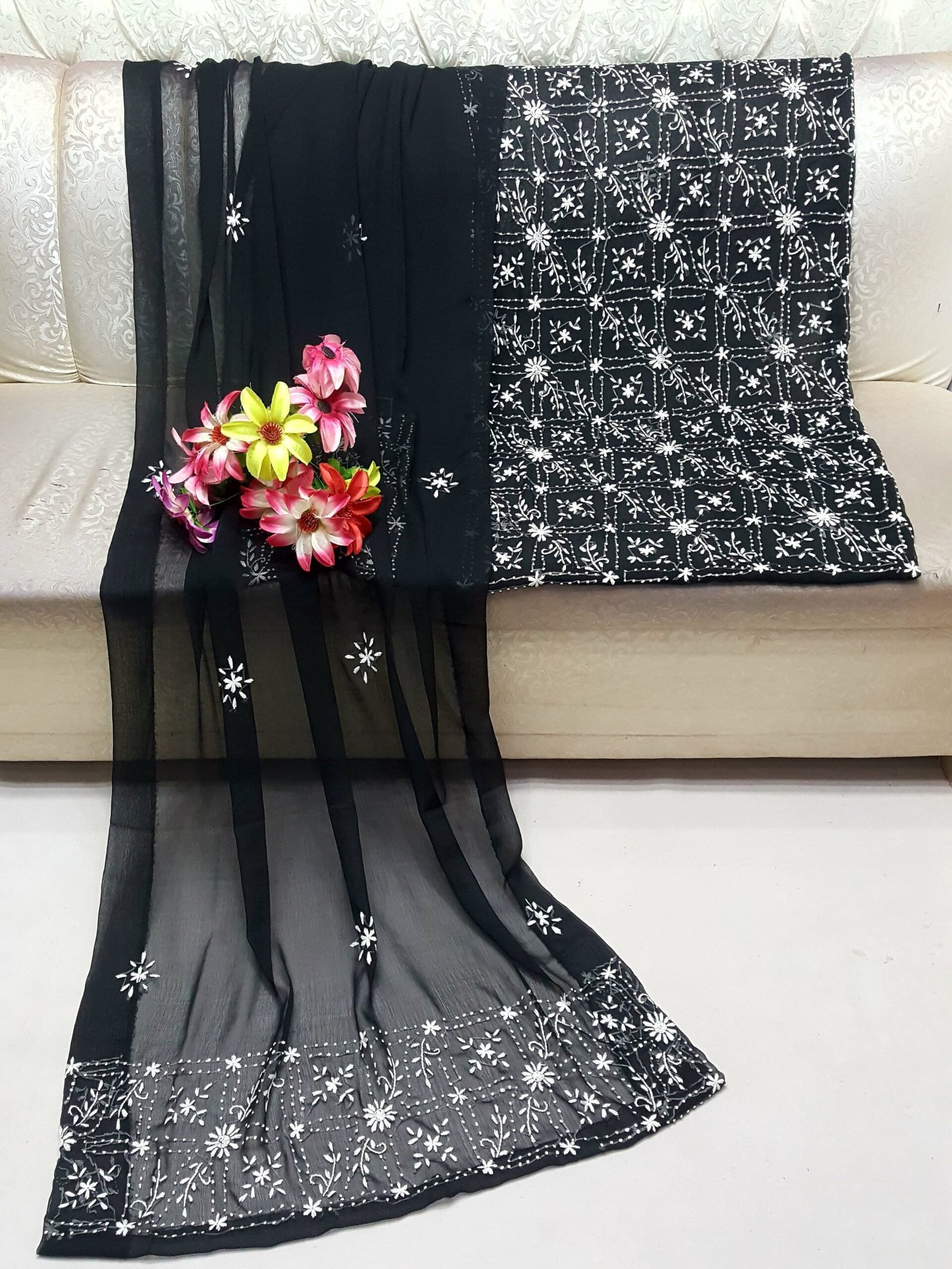 Handmade Embroidered Chiffon Collection