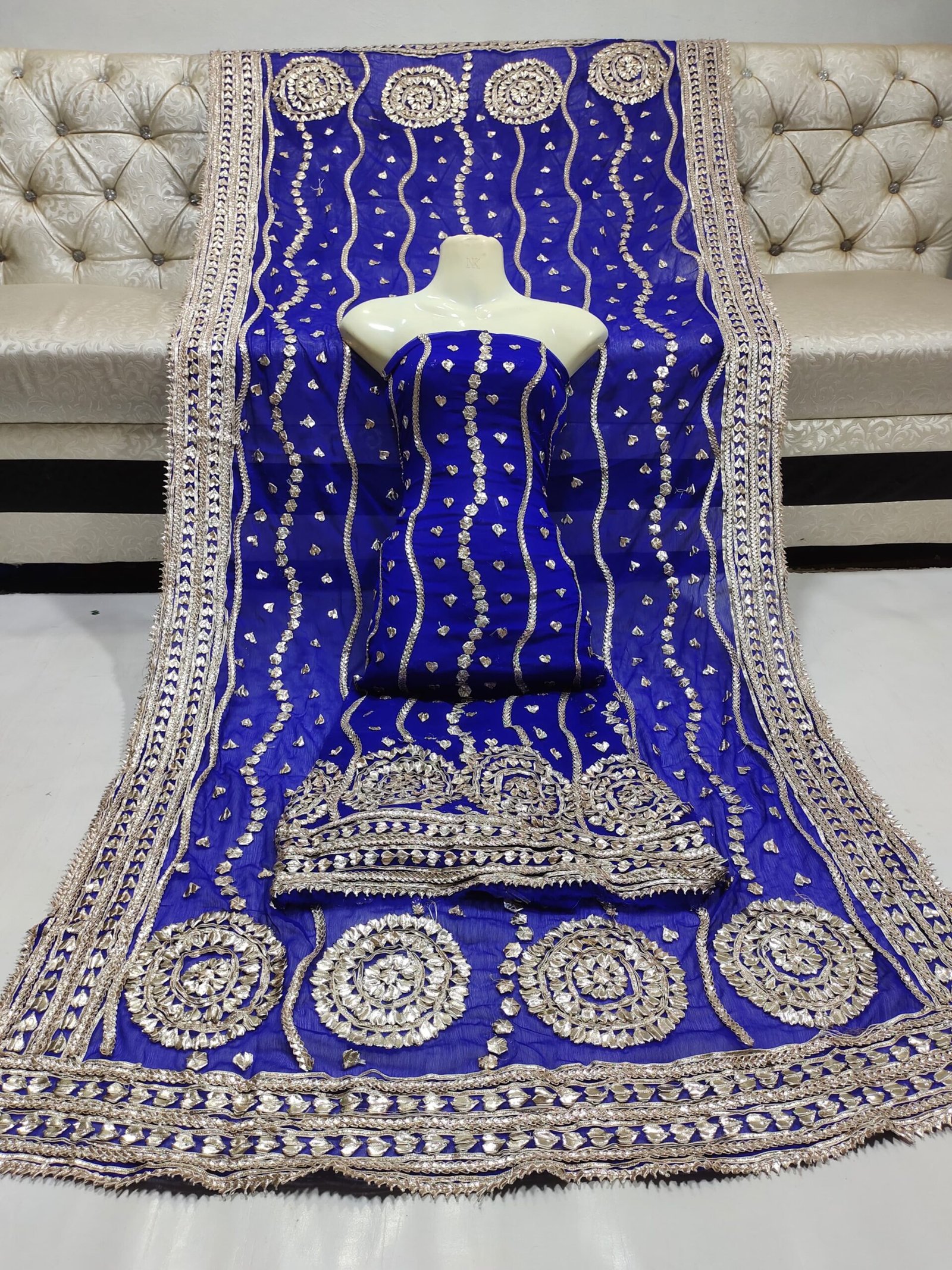 Pure soft shifoon shirt dupatta