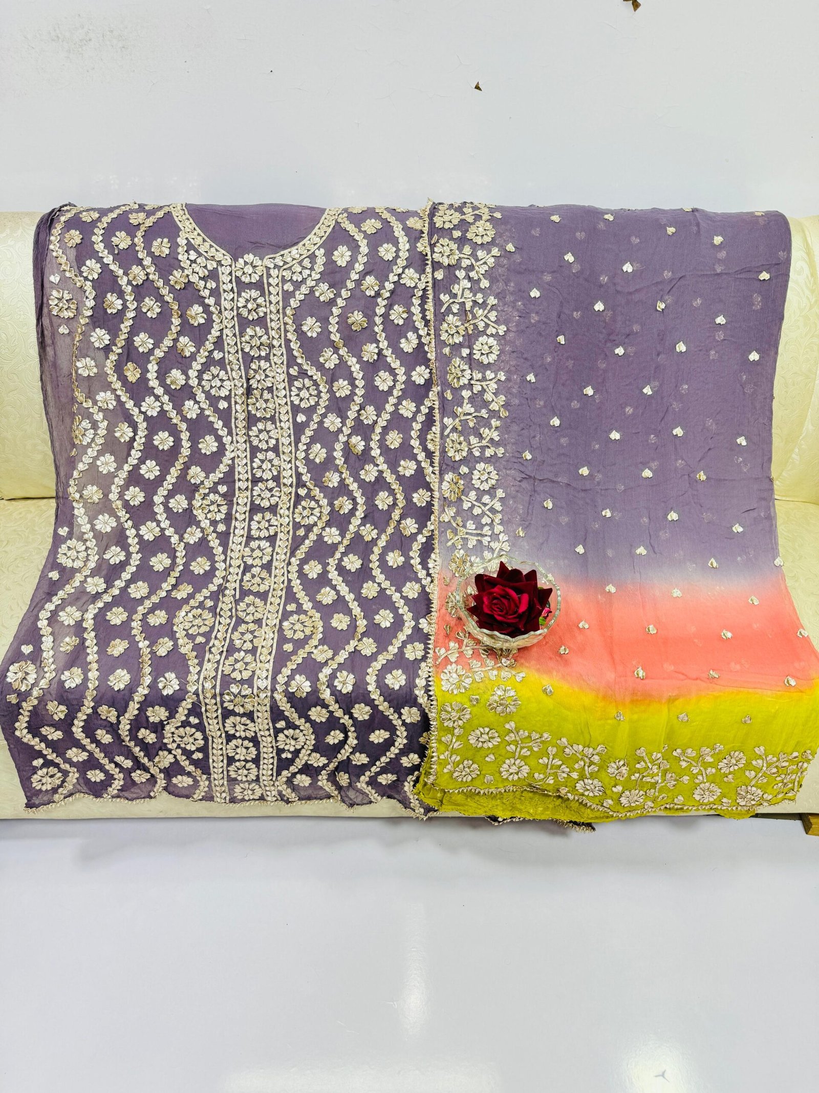 2 PCS Pure Soft Bamber Chiffon