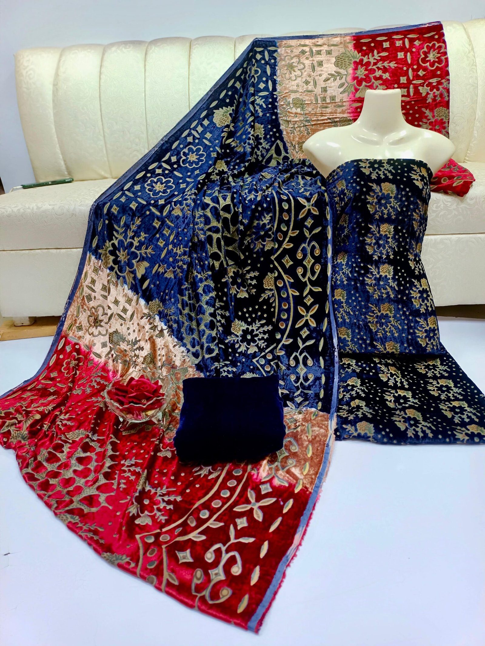MULTI SHADED 3 PCS PALACHI