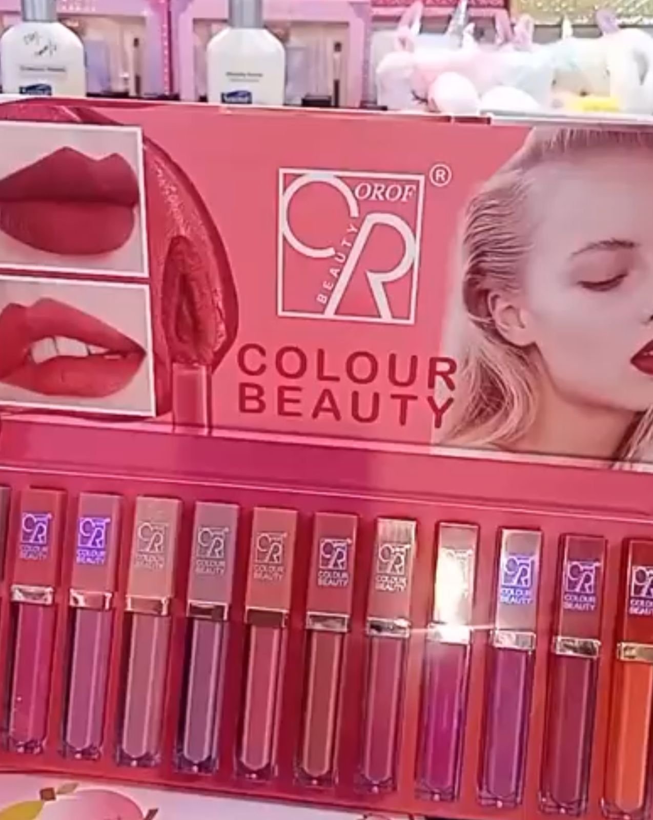 OROF CR Colour Beauty Pack of 12 Lip Gloss
