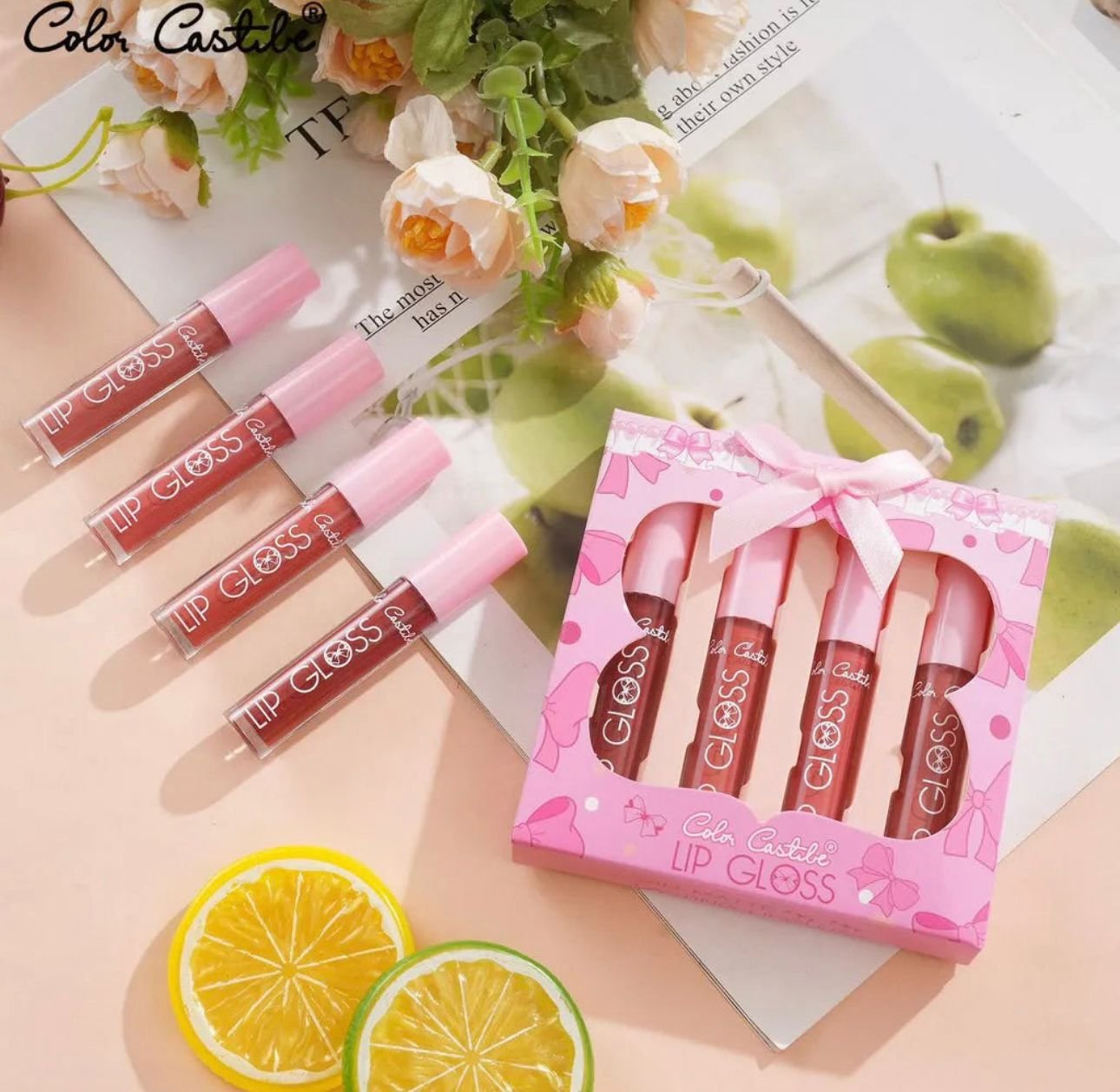 Color Castle Matte Lipgloss Pack of 4