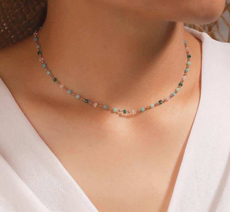 Imported Plain Pearl Chain Necklace