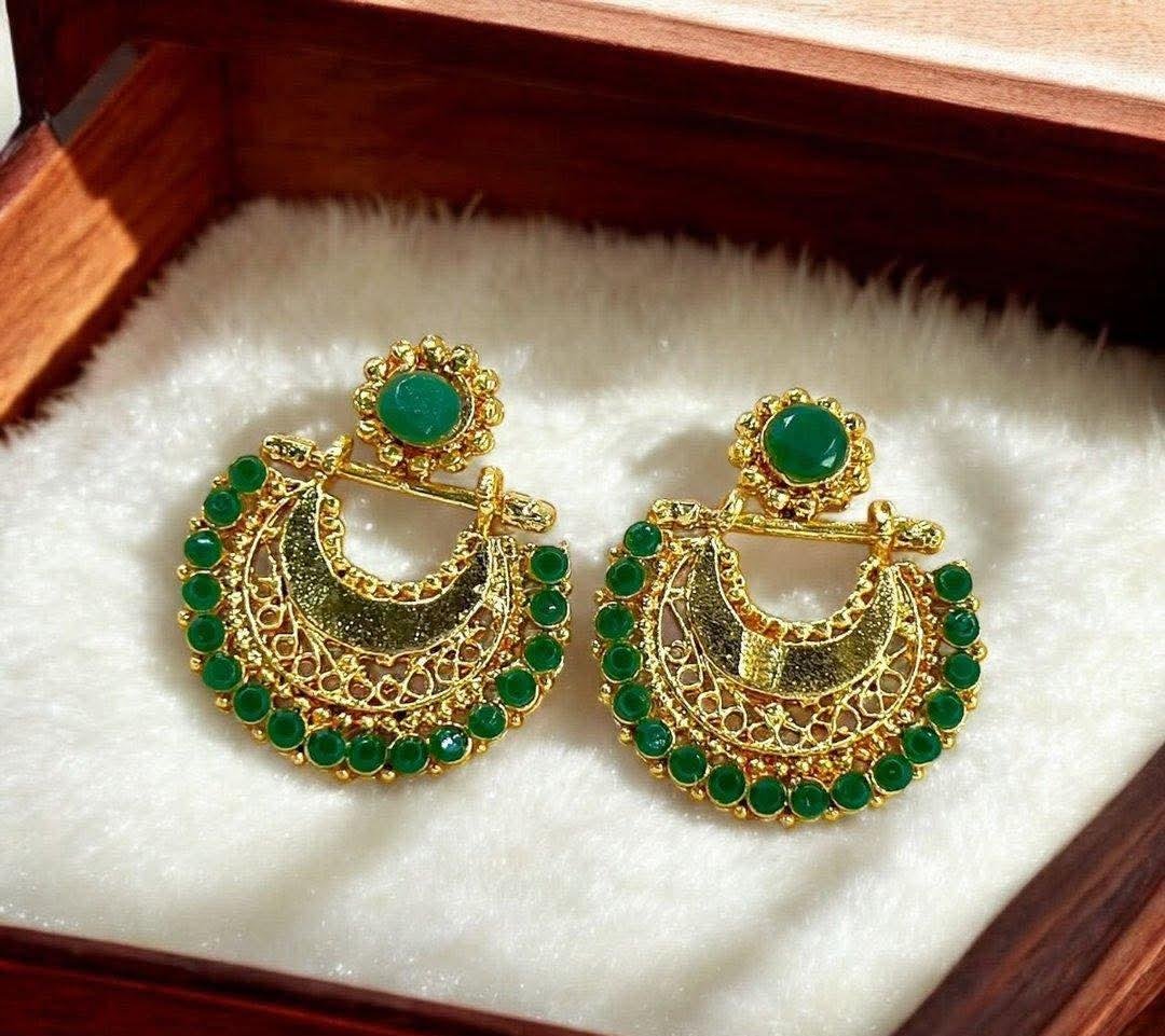 Half Moon Drop Earrings