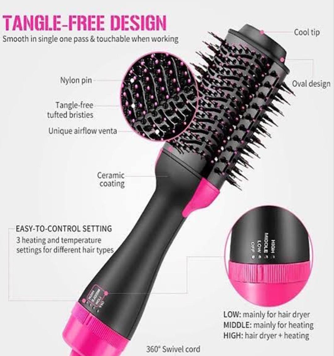 One Step Hot Air Brush (Dryer + Styler)